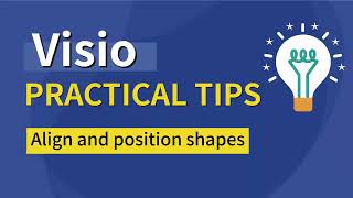 🔄 Aligning & Positioning Shapes in Visio! (Perfect Layouts) Visio Auto Shape Alignment