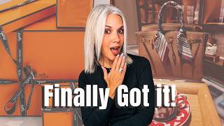 HERMES HARD TO GET! 😱🍊Unboxing my 6 month waitlist find, Is FINALLY mine! 🥳