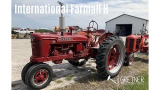 Farmall H Tractor- Selling at our Fall 2024 Online-Only Machinery Consignment Auction