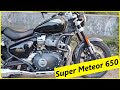 Royal Enfield Super Meteor 650 Walk Around 🏍️ 🔥 | Super meteor 650 the new king on road #facttech14