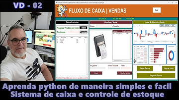 Criação de um Sistema de Fluxo de Caixa e Estoque em Python com Tkinter - Passo a Passo - 02
