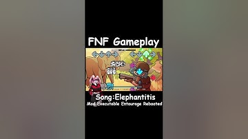 Elephantitis Song | FNF Gameplay | Executable Entourage:Rebooted Mod