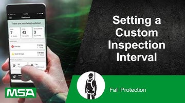MSA Grid Asset Manager: Setting a Custom Inspection Interval