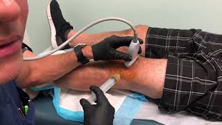 MoraMD: Platelet Rich Plasma (PRP) for Knee Arthritis: Live injection with Dr Steve Mora