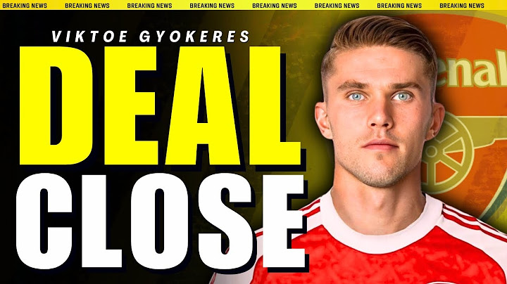 Viktor Gyokeres to Arsenal DEAL CLOSE⌛✍🏼