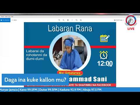 Labaran Rana tare da Asma'u Muhammad Sani 08-11-2021