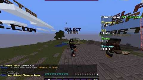 Mineplex Gladiators - EPISODE 1 { FLY HACKER CAUGHT! }