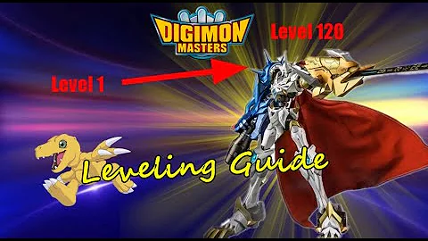 【Digimon Masters】Leveling Guide