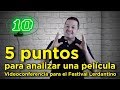 5 puntos para analizar una película