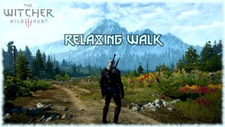 Relaxing Walk Across The Witcher 3