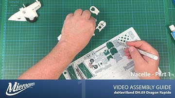 1 - BUILDING THE NACELLES - Video Assembly Guide for the Microaces DH.89 Dragon Rapide