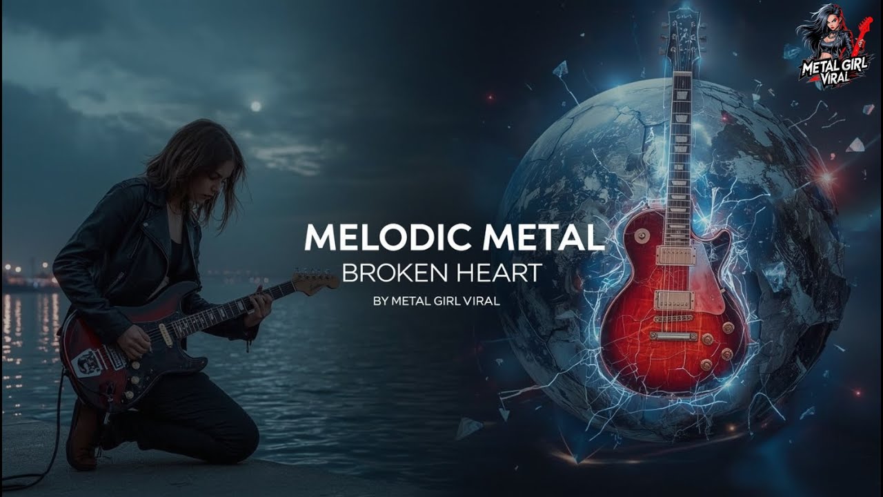 🎸 Melodic Heavy Metal Waves | Guitar Power for Calm & Concentration ...