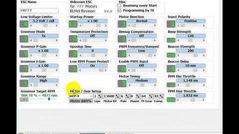 How to flash BlHeli firmware to RcTimer Mini Opto ESC20A SimonK with Arduino Nano