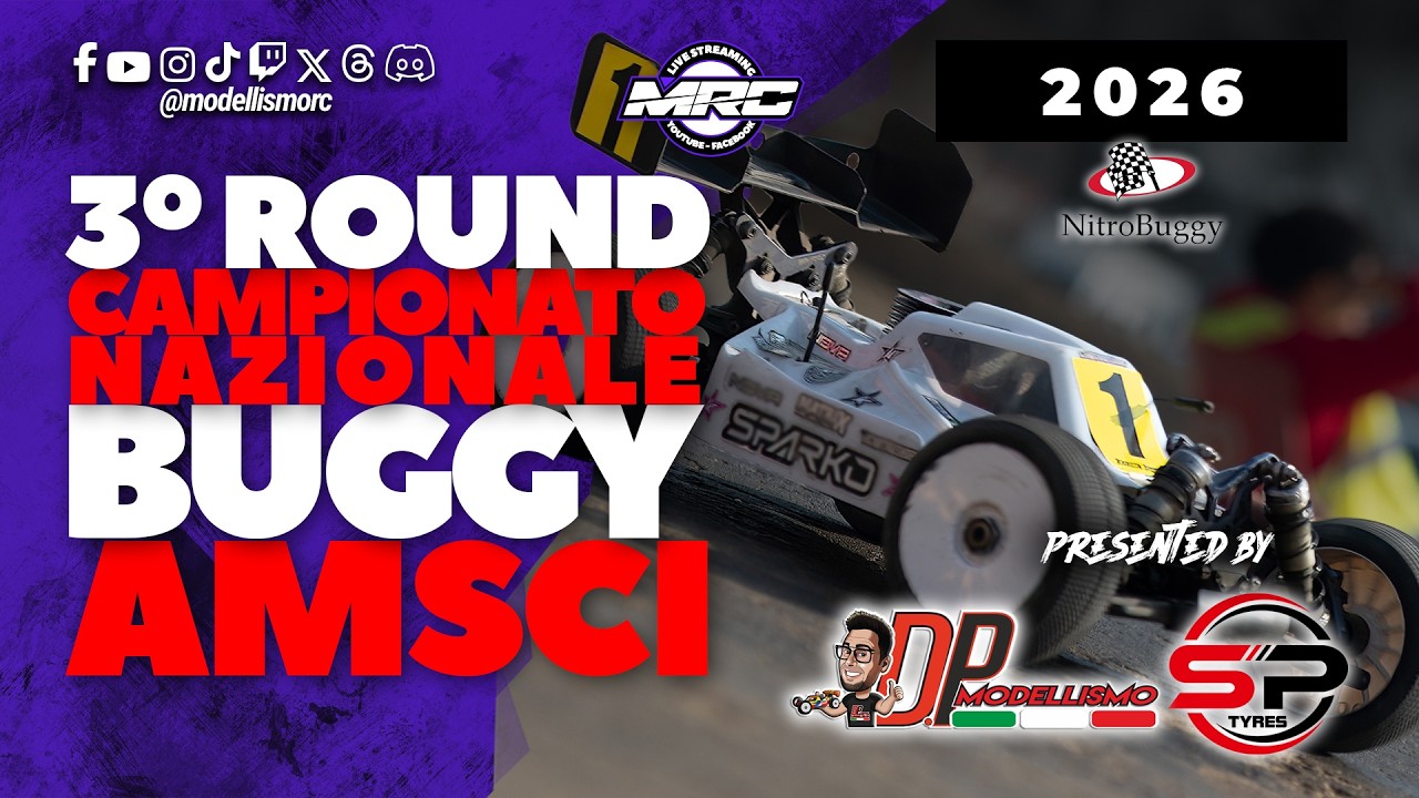3° Round C.N. Buggy 1/8 2026 - Main Finals