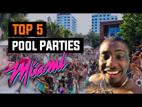 Best Pool Parties in Miami - SLS pool party