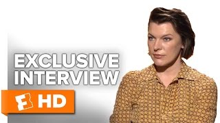 Milla Jovovich and William Levy Exclusive 'Resident Evil: The Final Chapter' Interview (2017)