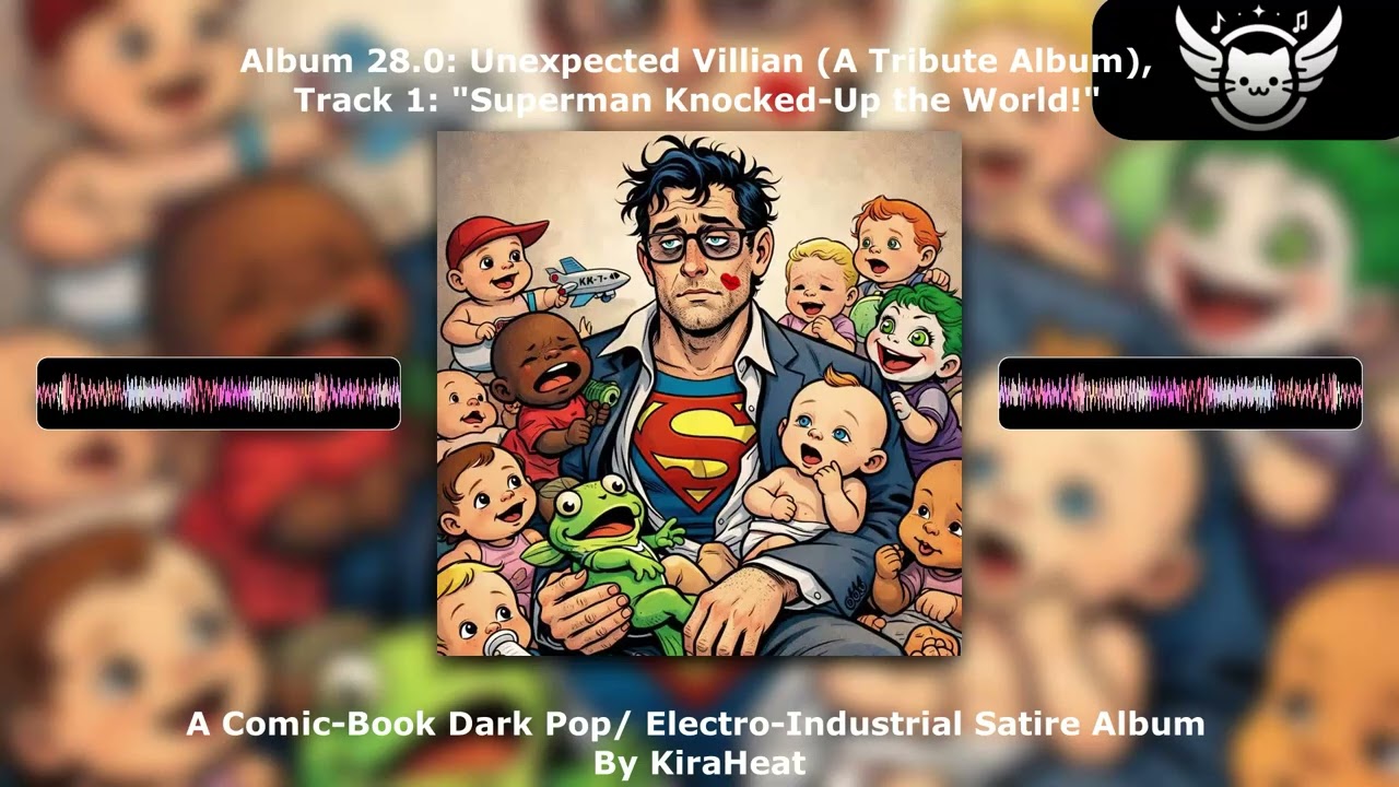 KiraHeat - "Superman Knocked-Up the World!" (Album 28.0: Unexpected Villain, Track 1)