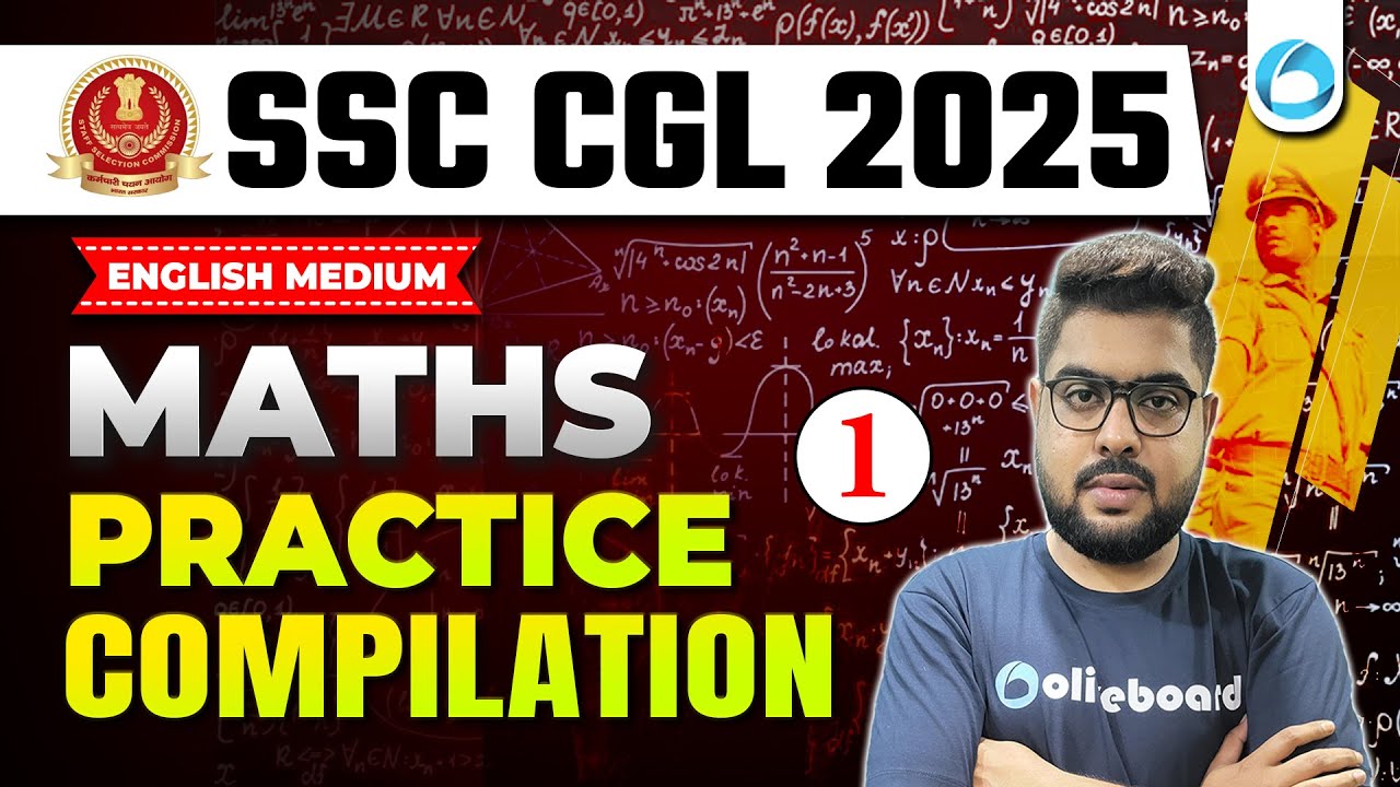SSC CGL Maths Practice Set | Previous Year Questions - YouTube