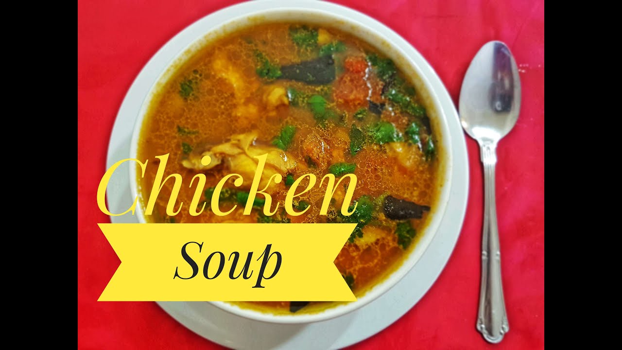South Indian Restaurant Style Chicken Soup Chicken Pepper Soup recipe