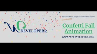 How to install and activate Confetti Fall Animation Plugin on WordPress Website