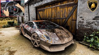 Phục Chế siêu xe Lamborghini Sesto Elemento bị bỏ rơi - Forza Horizon 5 | Logitech G29 Gameplay.