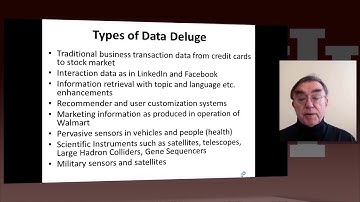 IU X Informatics Unit 5 Lesson 4  Features of Data Deluge II