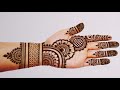 Latest simple mehandi design for hands easy mehndi designs stylish mehandi ka designmehendi henna