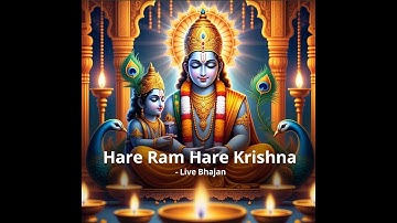 11 Min Live Happy Diwali Monday Morning Kirtan/Bhajan "Hare Ram Hare Krishna" 20 Oct, 2025