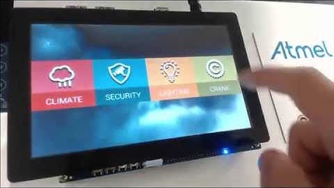 Atmel SAM A5D4x and Storyboard | Crank Software Sample GUI Demo