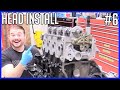 How to build a ford 54l 3v engine  part 6 cylinder head and oil system install