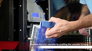 Jetts - How to clear a coin jam on a Sorrento vending "I" series machine