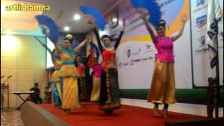 Tarian 3 Etnis, Dayak, Melayu, Tionghoa | Tiga Serangkai - Sanggar Andari