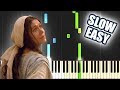 Mary Did You Know - Pentatonix | SLOW EASY PIANO TUTORIAL + SHEET MUSIC by Betacustic