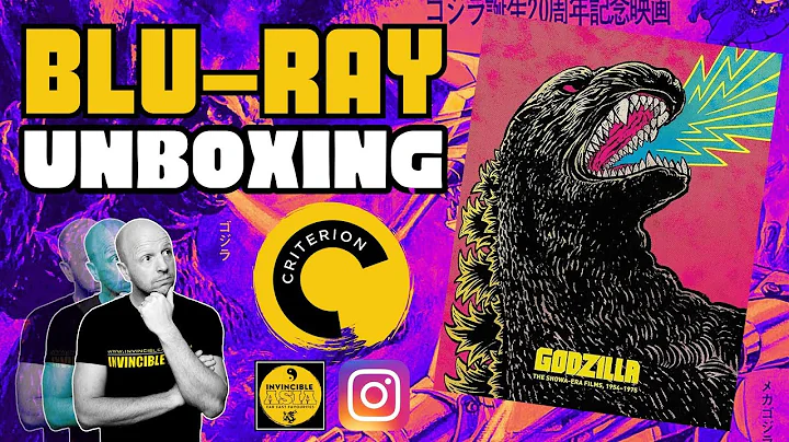 GODZILLA SHOWA ERA COLLECTION - Criterion Blu-ray Unboxing & Review