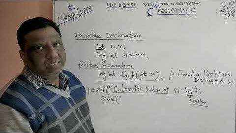 C Program to Find nCr and nPr | nCr and nPr in C Language