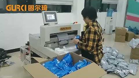 Gurki GS60B Fulfillment Automatic Bagger for Poly Mailers - Integrated Label Printer Applicator