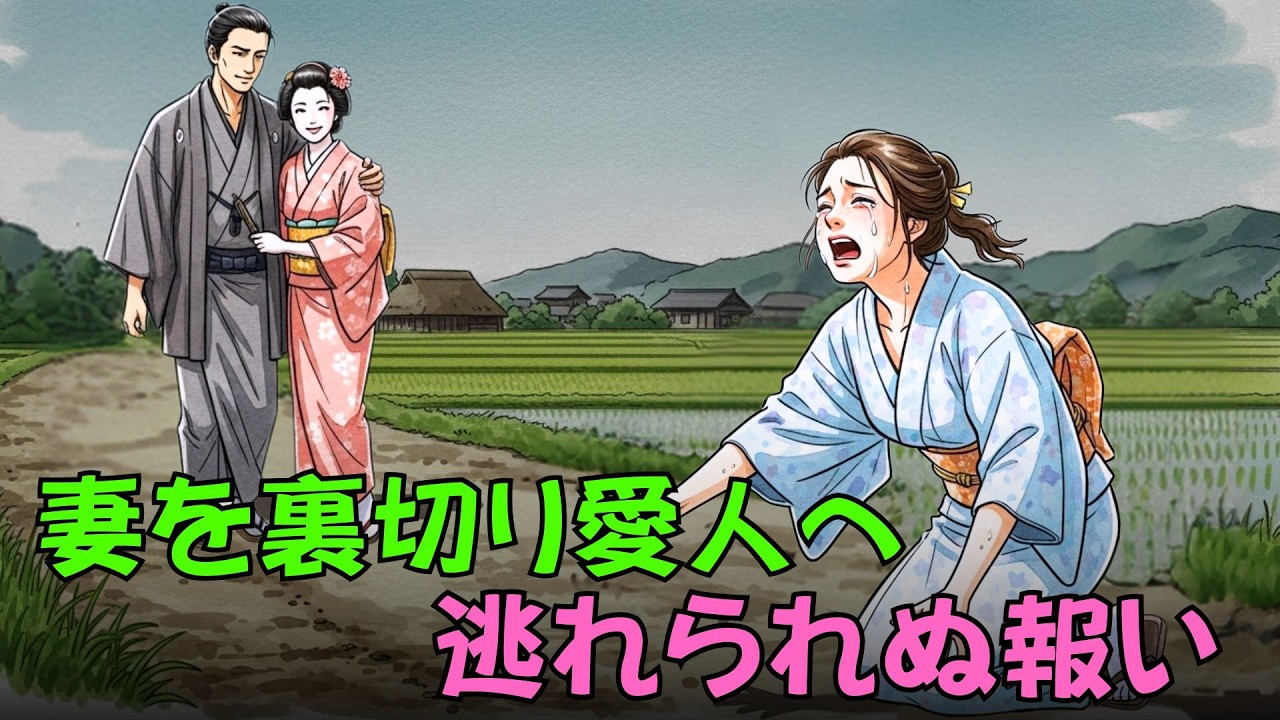 妻を捨て愛人に走った冷酷な夫…最後に待つ代償があまりにも残酷すぎた| 野談 | 伝説 | 昔話 | 説話 | 民話