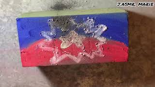 Asmr Floral Foam Crushing Happy Juneteenth