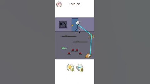 Thief puzzle(weegoon) -Funny stick man brain puzzle game -level 312 Android gameplay walkthrough