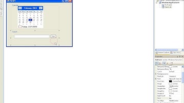 How to make Calendar in vb net