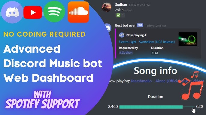 How to create a music bot using Discord.js