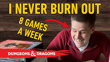 How to avoid D&D Burnout