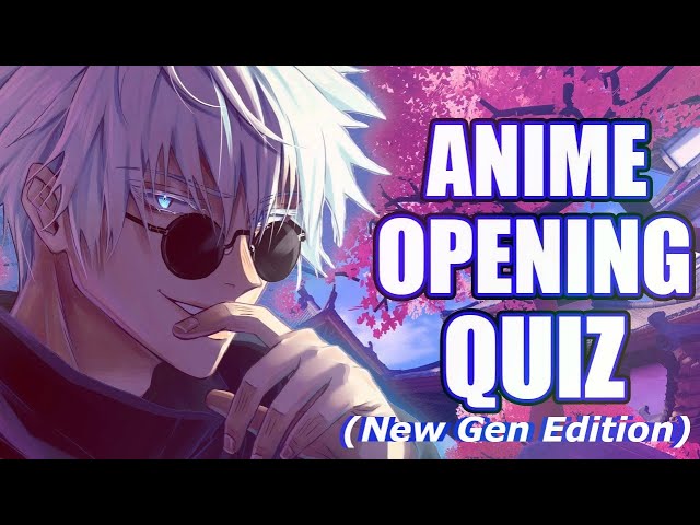 ANIME OPENING QUIZ 🎶 (2022 EDITION) 35 OPENINGS 🔊 