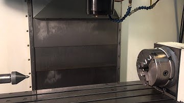 Haas VF4 Vertical Machining Centre with 4th Axis & Tailstock