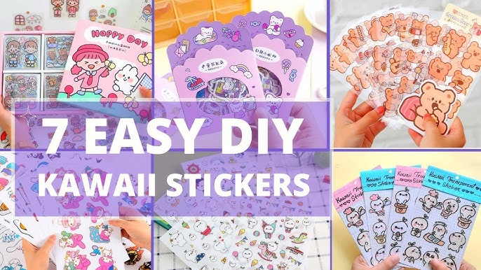 Make Your Own Sticker Book Stickers - Kawaiienvy – kawaiienvy