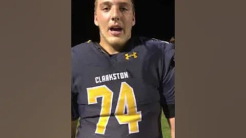 2021 OG Garrett Dellinger (Clarkston) talks to The...