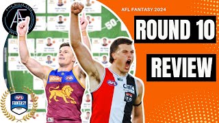 Round 10 Review | AFL Fantasy 2024