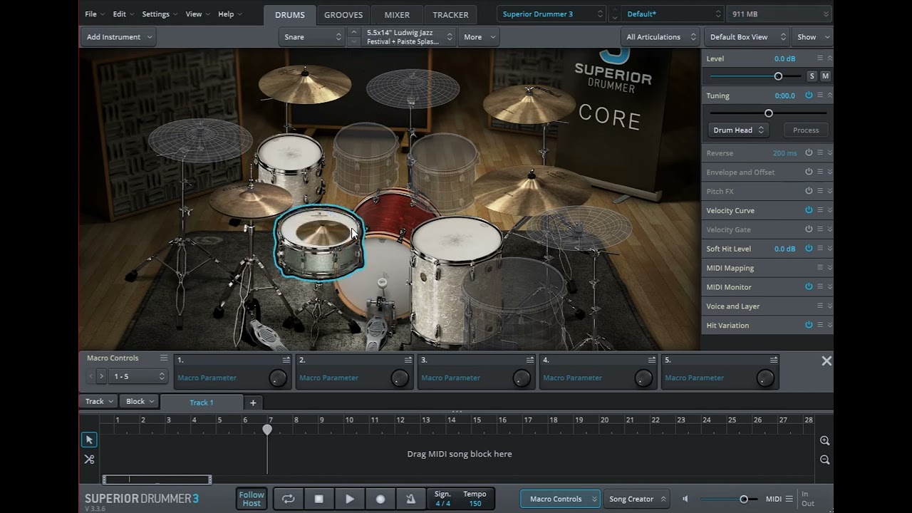 624．TOONTRACK社のSUPERIOR DRUMMER3を使ってみよう