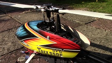 Trex 550 DFC quick look