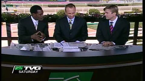 TVG announcer wins big Kentucky Derby bet.  Insane...